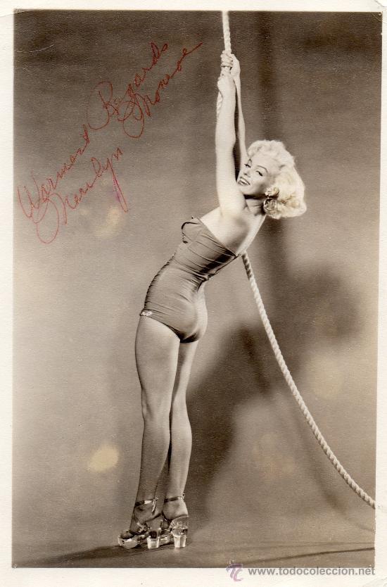 Autógrafo de Marilyn Monroe